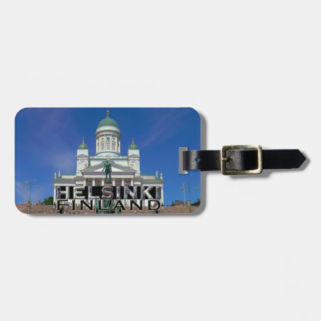 Etiqueta Para Maletas Helsinki (Frente Horizontal)