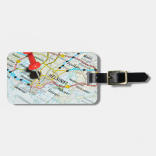 Etiqueta Para Maletas Helsinki, Finlandia