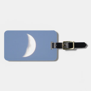 Etiqueta Para Maletas Hermosa luna creciente Waxing en Personalizado diu