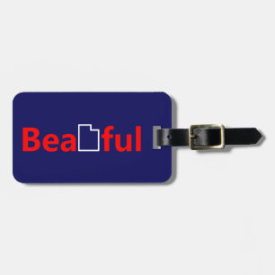 Etiqueta Para Maletas Hermosa Utah