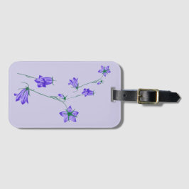 Etiqueta Para Maletas Hermosas flores del bello