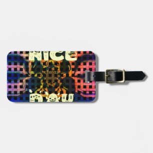 Etiqueta Para Maletas Hermoso encantador tener un buen día vector de imp