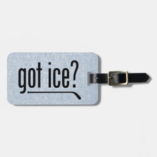 Etiqueta Para Maletas ¿hielo conseguido? (hockey)