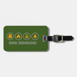 Etiqueta Para Maletas Hike Arkansas