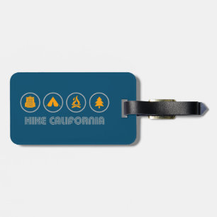 Etiqueta Para Maletas Hike California