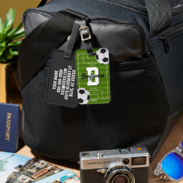 Etiqueta Para Maletas Hinchas de fútbol