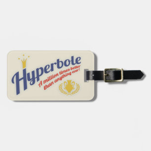 Etiqueta Para Maletas Hipérbole