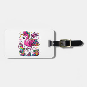 Etiqueta Para Maletas Hiphop de Flamingo