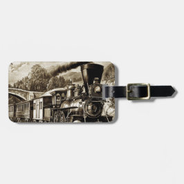 Etiqueta Para Maletas historia de la locomotora de vapor