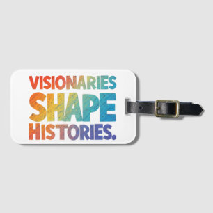 Etiqueta Para Maletas Historias de formas de visionarios