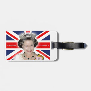 Etiqueta Para Maletas HM Queen Elizabeth II - Foto pro