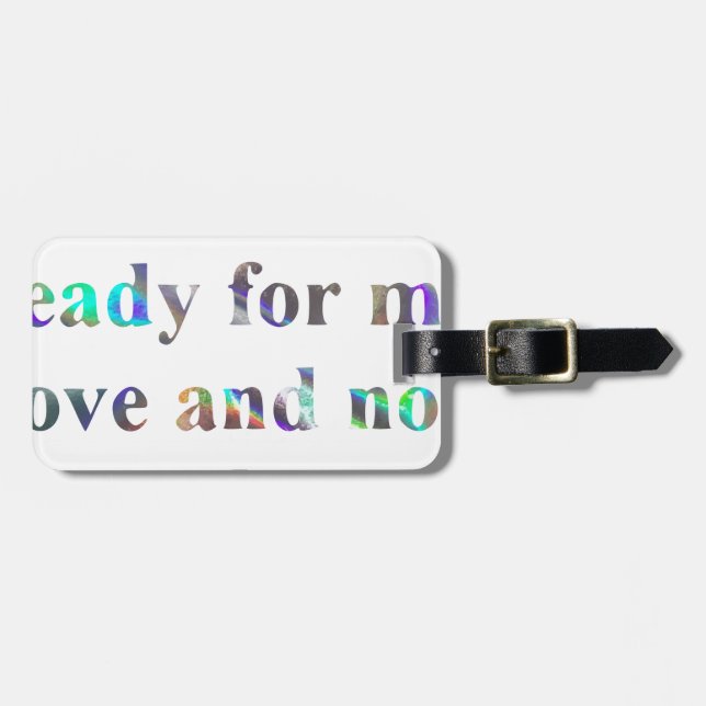 Etiqueta Para Maletas hmu (Frente Horizontal)