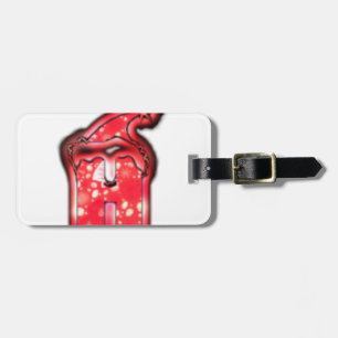 Etiqueta Para Maletas ¡Ho Ho Ho Ho Ho! Santa Claus Gorra Merry Christmas