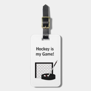 Etiqueta Para Maletas Hockey