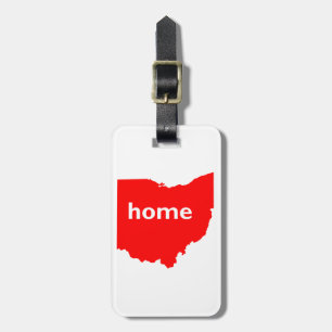Etiqueta Para Maletas Hogar de Ohio