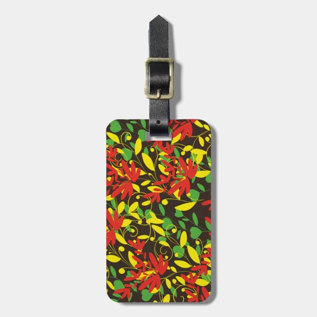 Etiqueta Para Maletas hoja (Frente Vertical)