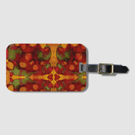 Etiqueta Para Maletas Hojas otoñales