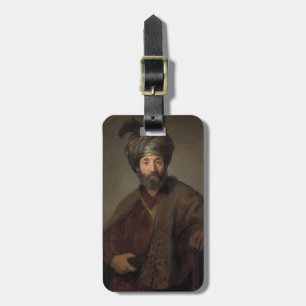 Etiqueta Para Maletas Hombre en el traje oriental, c.1635 (aceite en