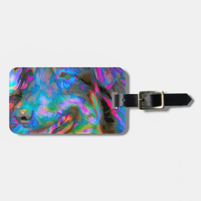 Etiqueta Para Maletas Hombre principal (Frente Horizontal)