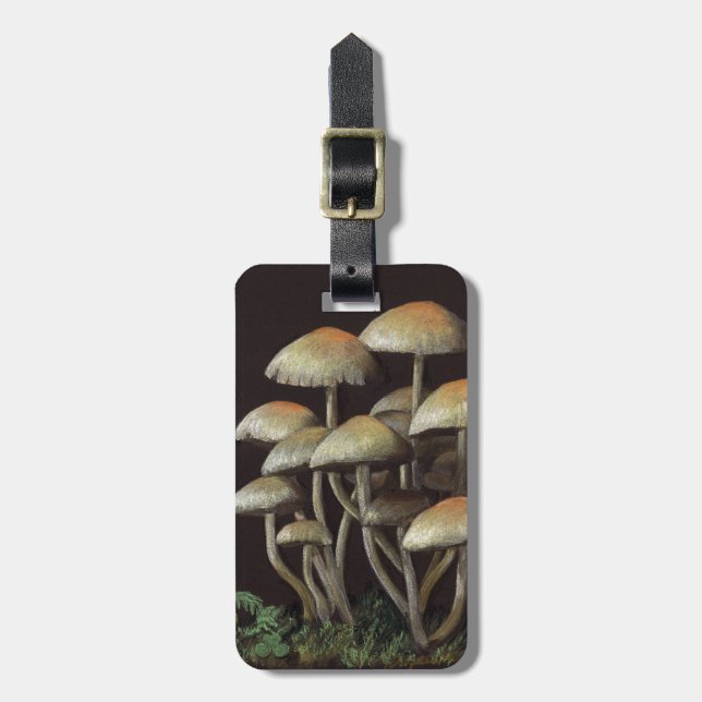 Etiqueta Para Maletas Hongos (Frente Vertical)