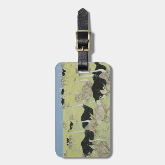 Etiqueta Para Maletas Hora punta (Frente Vertical)