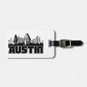 Etiqueta Para Maletas Horizonte de Austin