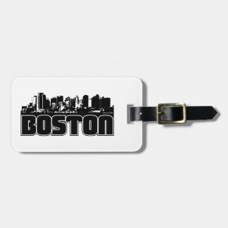 Etiqueta Para Maletas Horizonte de Boston
