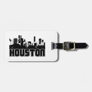 Etiqueta Para Maletas Horizonte de Houston