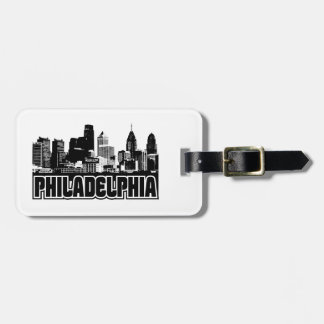 Etiqueta Para Maletas Horizonte de Philadelphia