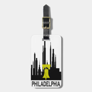 Etiqueta Para Maletas Horizonte de Philadelphia