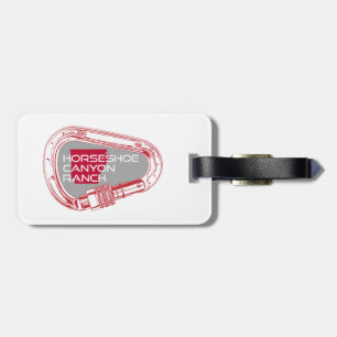 Etiqueta Para Maletas Horseshoe Canyon Ranch Arkansas Climber Carabiner