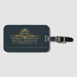 Etiqueta Para Maletas Hotel de lujo Branding