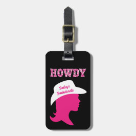 Etiqueta Para Maletas Howdy Nashville Bachelorette