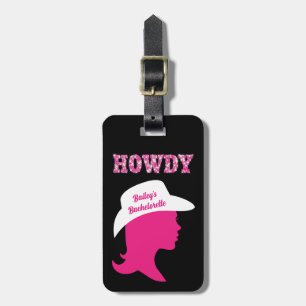 Etiqueta Para Maletas Howdy Nashville Bachelorette