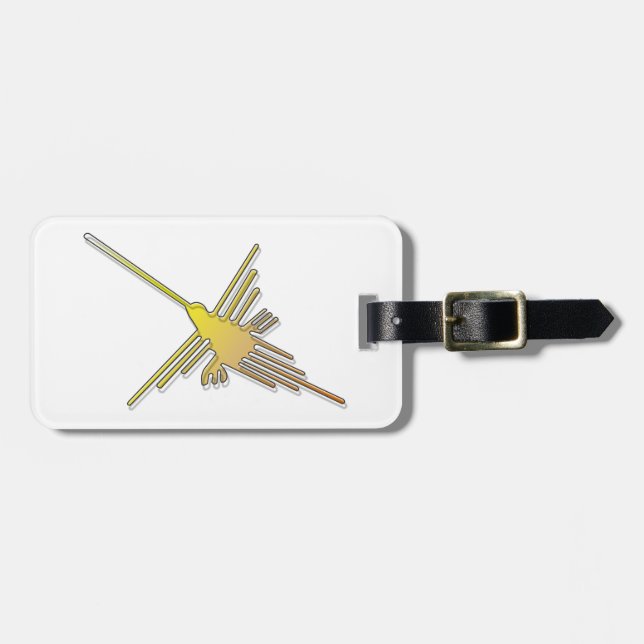 Etiqueta Para Maletas Hummingbird (Frente Horizontal)