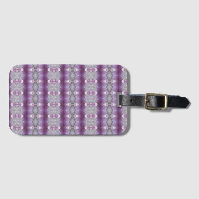 Etiqueta Para Maletas Hydra Ikat (Anverso horizontal)