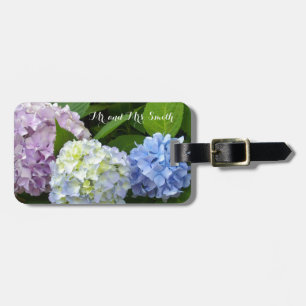 Etiqueta Para Maletas Hydrangeas
