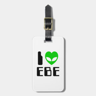 Etiqueta Para Maletas I Alien Heart EBE