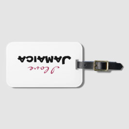 Etiqueta Para Maletas I love [customize]