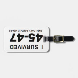 Etiqueta Para Maletas I Survived 45-47