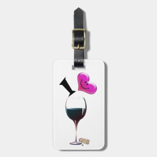 Etiqueta Para Maletas I vino del corazón