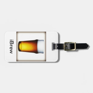 Etiqueta Para Maletas iBrew Ale Glass