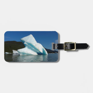 Etiqueta Para Maletas Iceberg sobre el lago Mendenhall en Alaska
