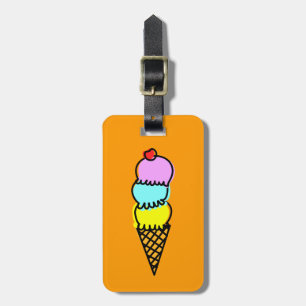 Etiqueta Para Maletas Icecream