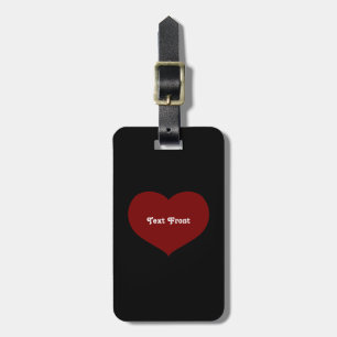 Etiqueta Para Maletas Icono de corazón plano