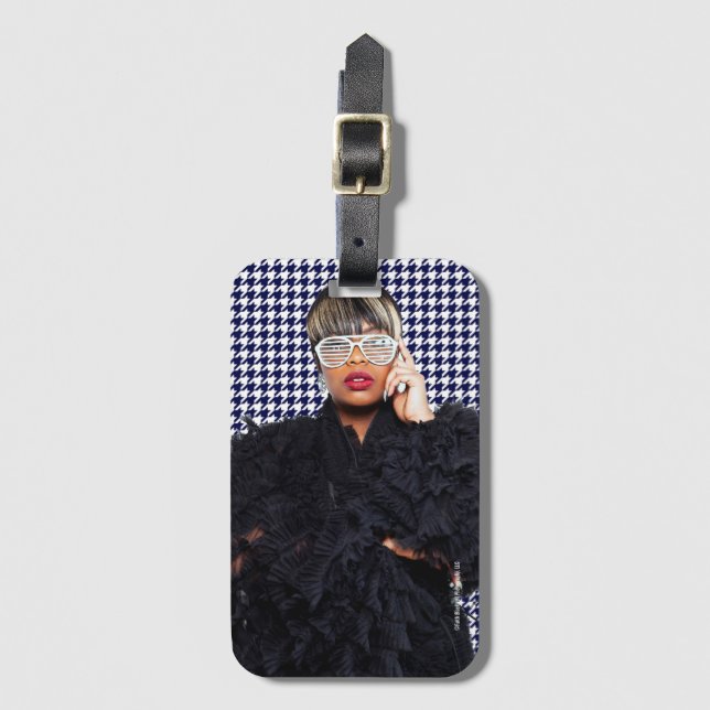 Etiqueta Para Maletas Iconos (Anverso vertical)