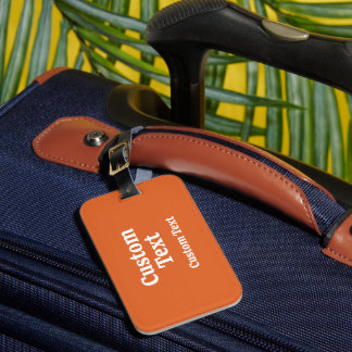 Etiqueta Para Maletas ID de viaje personalizado