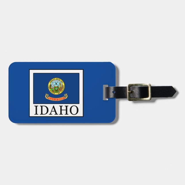 Etiqueta Para Maletas Idaho (Frente Horizontal)