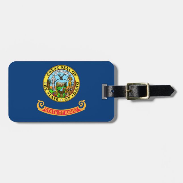 Etiqueta Para Maletas Idaho (Frente Horizontal)