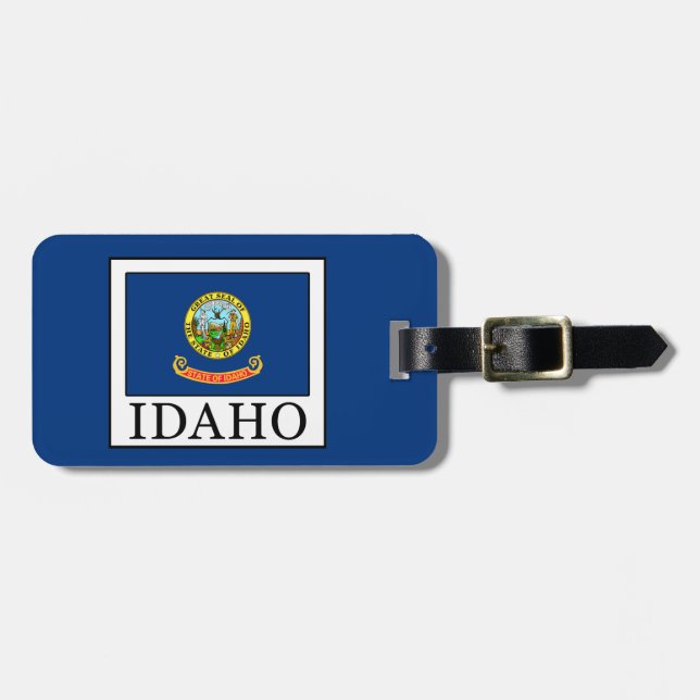Etiqueta Para Maletas Idaho (Frente Horizontal)